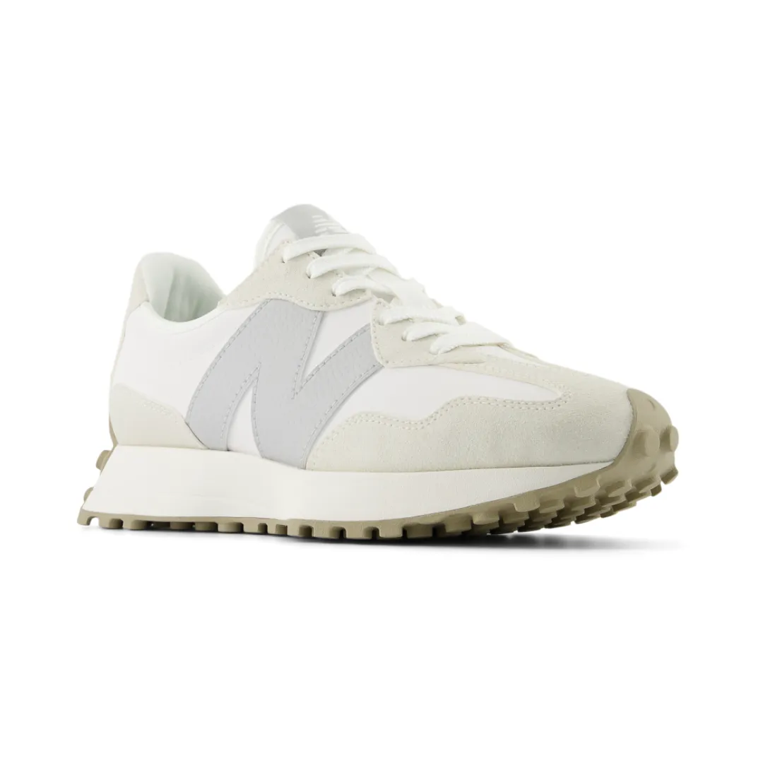 Women's 327 White And Blue New Balance 550