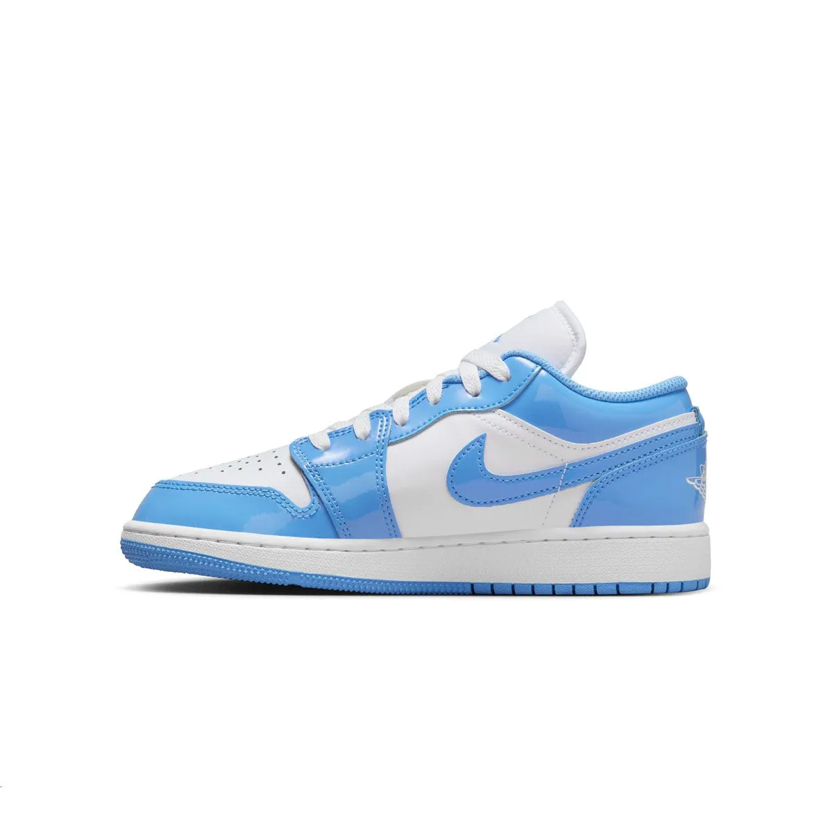 Kids Air Jordan 1 Low SE 'Legend Blue' Wedged Sneakers