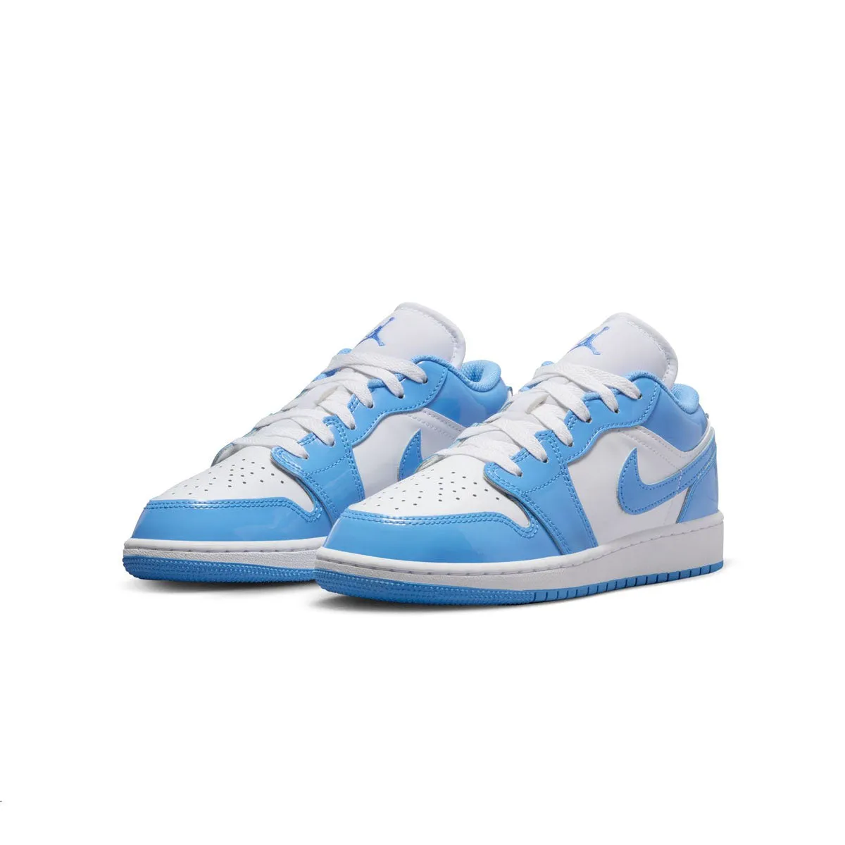 Kids Air Jordan 1 Low SE 'Legend Blue' Sneakers Memory Foam