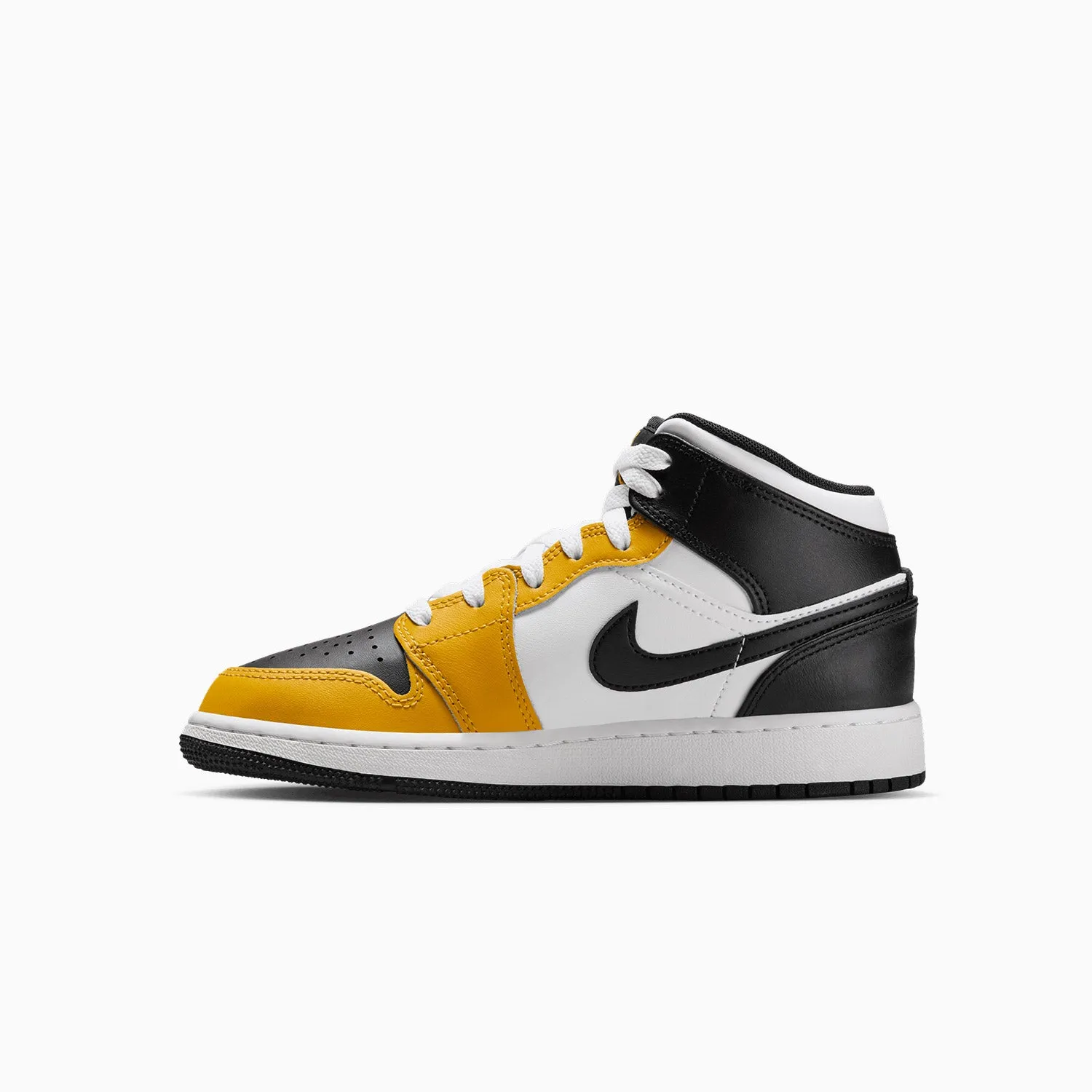 Magnanni Sneakers Sale Kid's Air Jordan 1 Mid "Yellow Ochre" Grade School