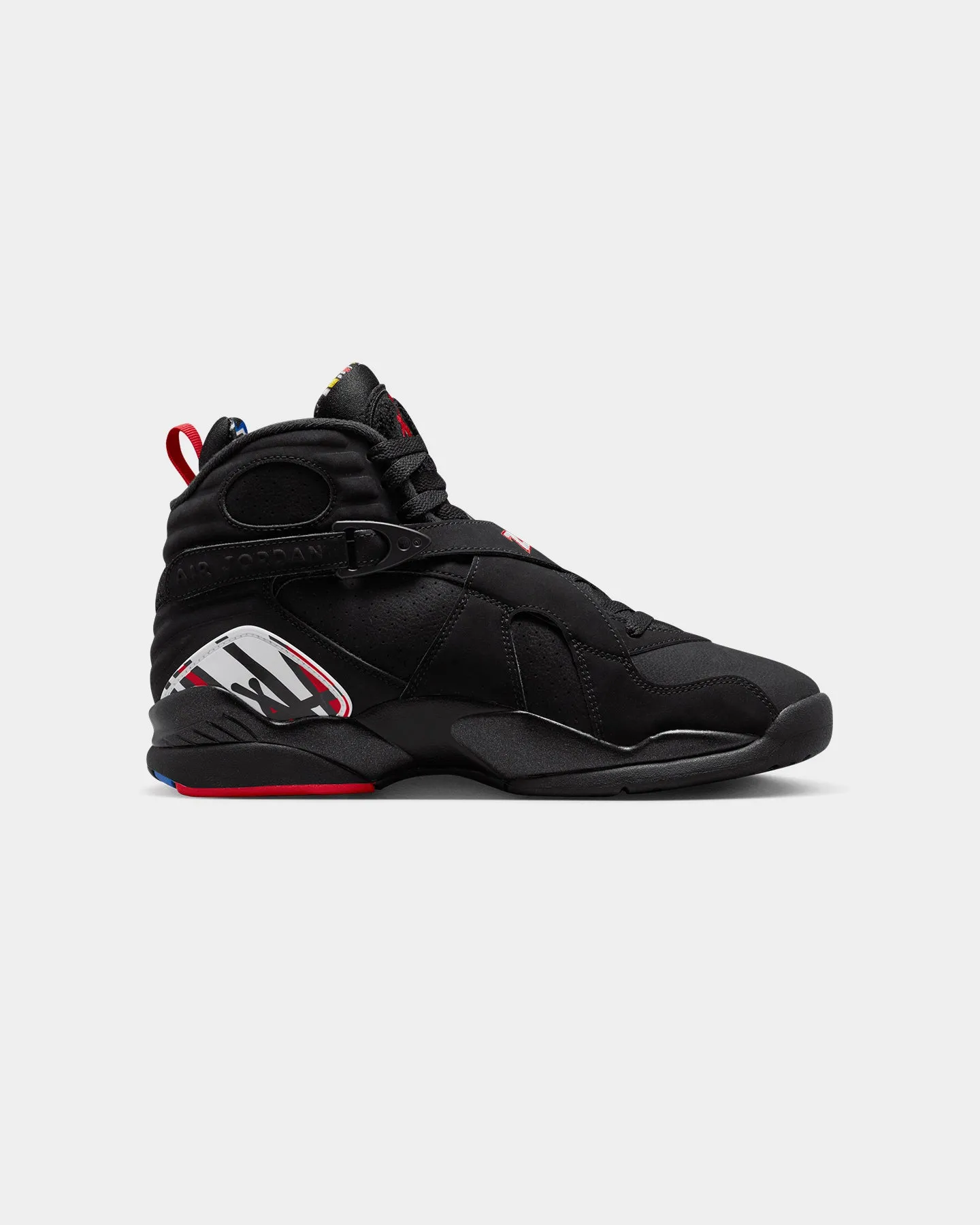 Lebron Basketball Sneakers Jordan Kids' Air Jordan 8 Retro "Playoffs" (GS) Black/True Red