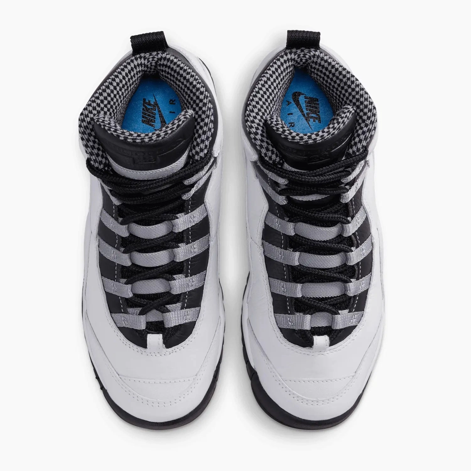 Designer Slip On Sneakers Kid's Air Jordan 10 Retro "Steel" Grade School