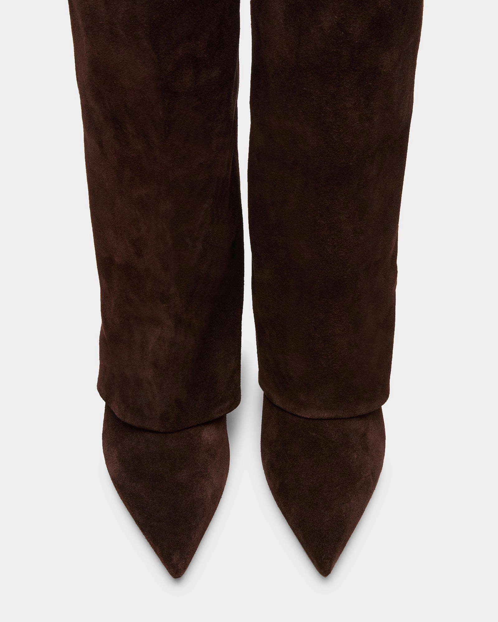 LUCA BROWN SUEDE Rain Boots For Cheap