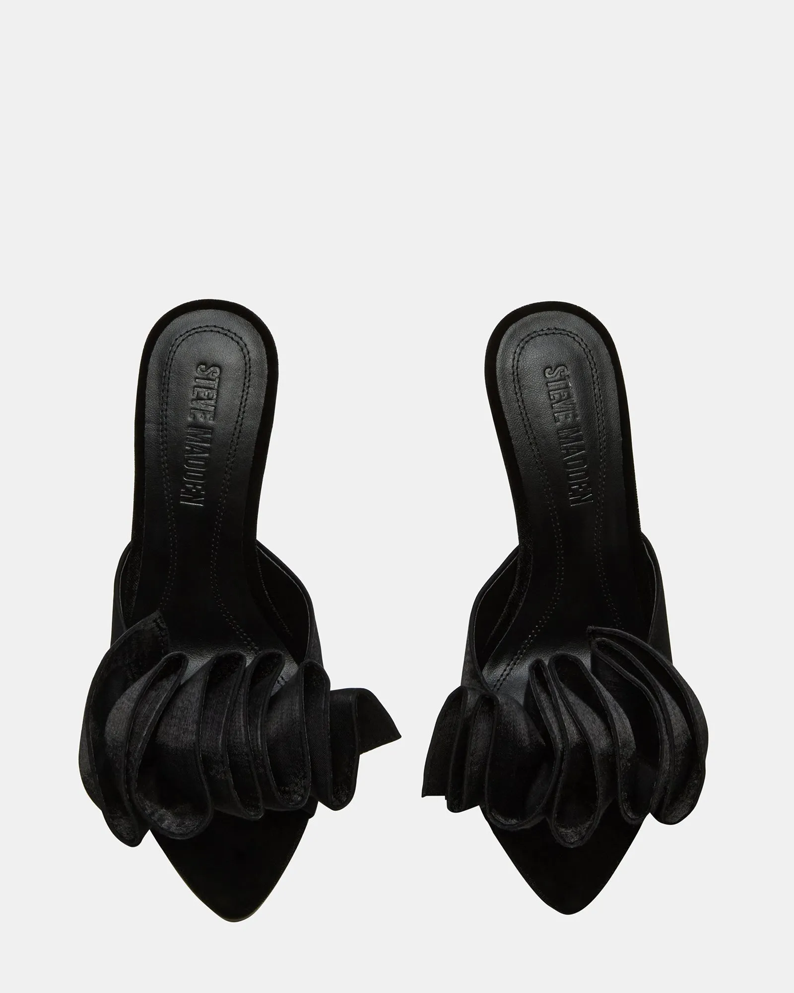 High Heel Repair AFFINITY BLACK SATIN