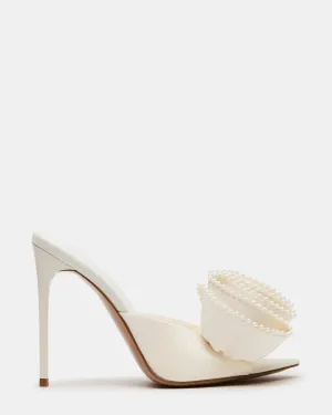 Jessica Simpson High Heels AFFINITY PEARL IVORY SATIN