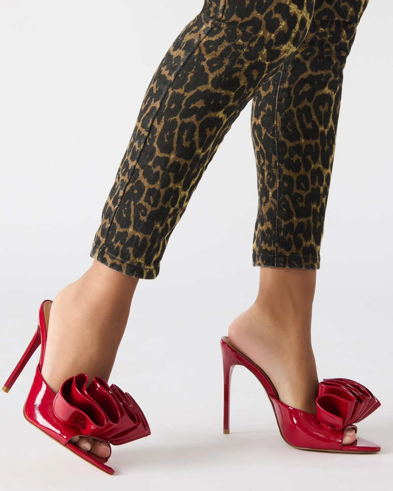 AFFINITY RED PATENT High Heel Tape Holder