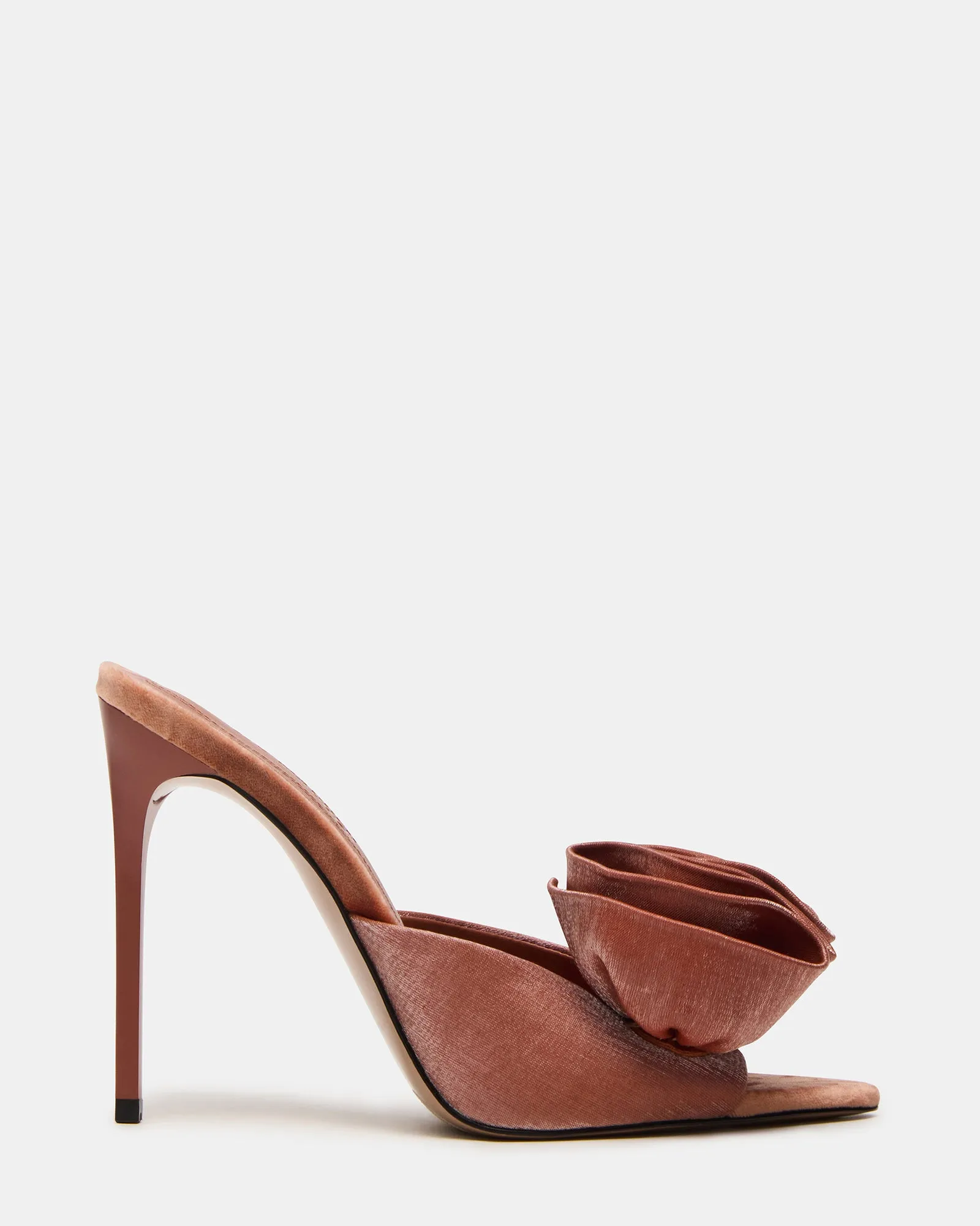 Strappy Heel Sandals AFFINITY RUST SATIN
