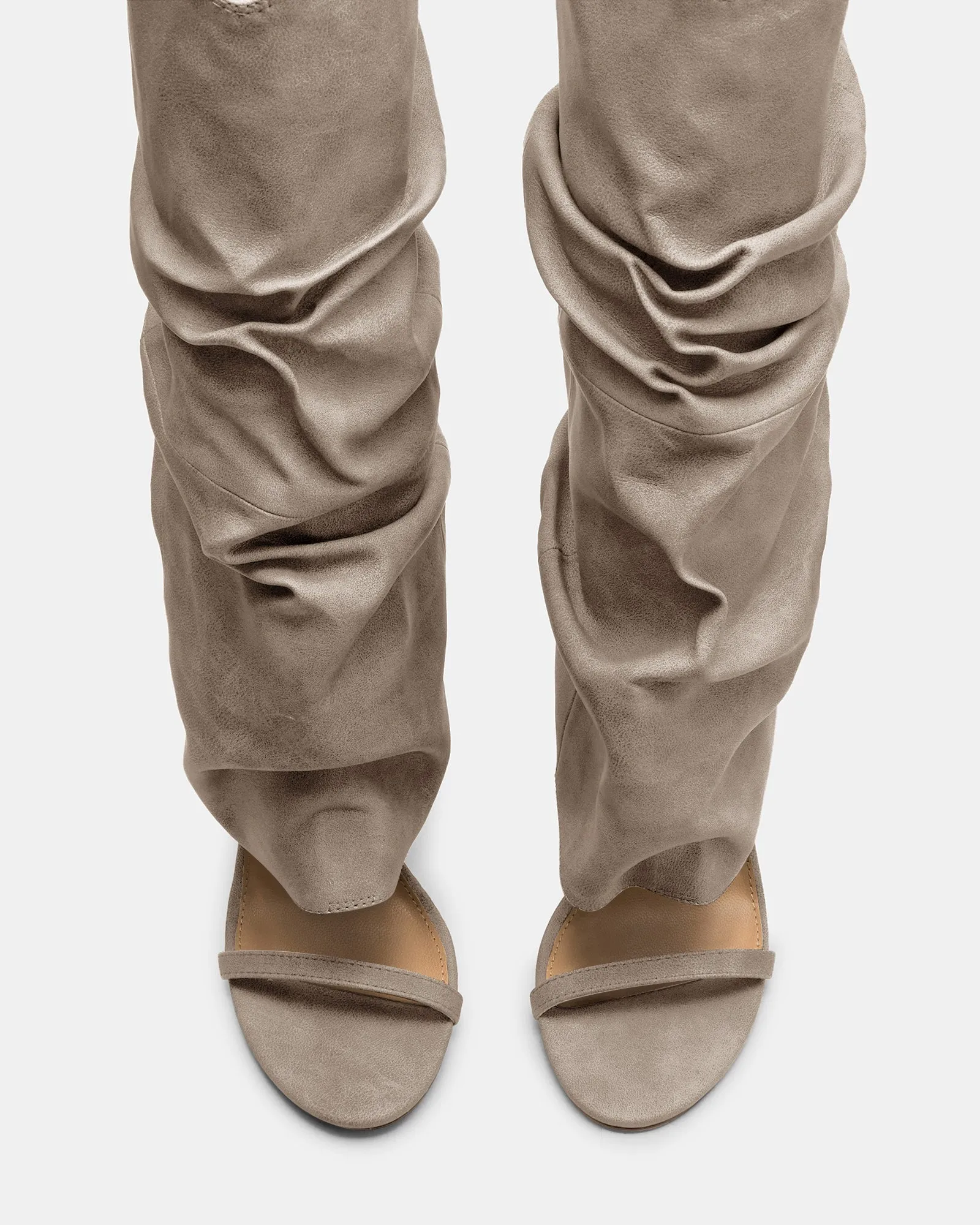 RAVINE GREY DISTRESSED Bell Boots