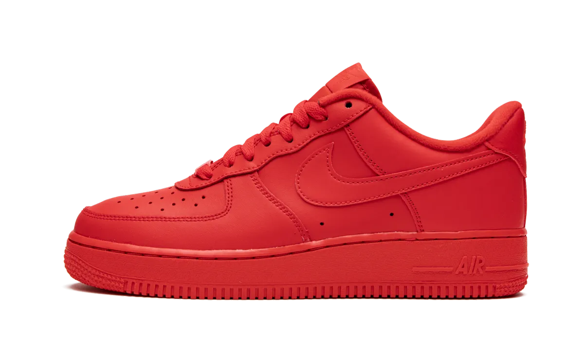 Memphis One Casual Shoes Air Force 1 '07 LV8 "Triple Red"