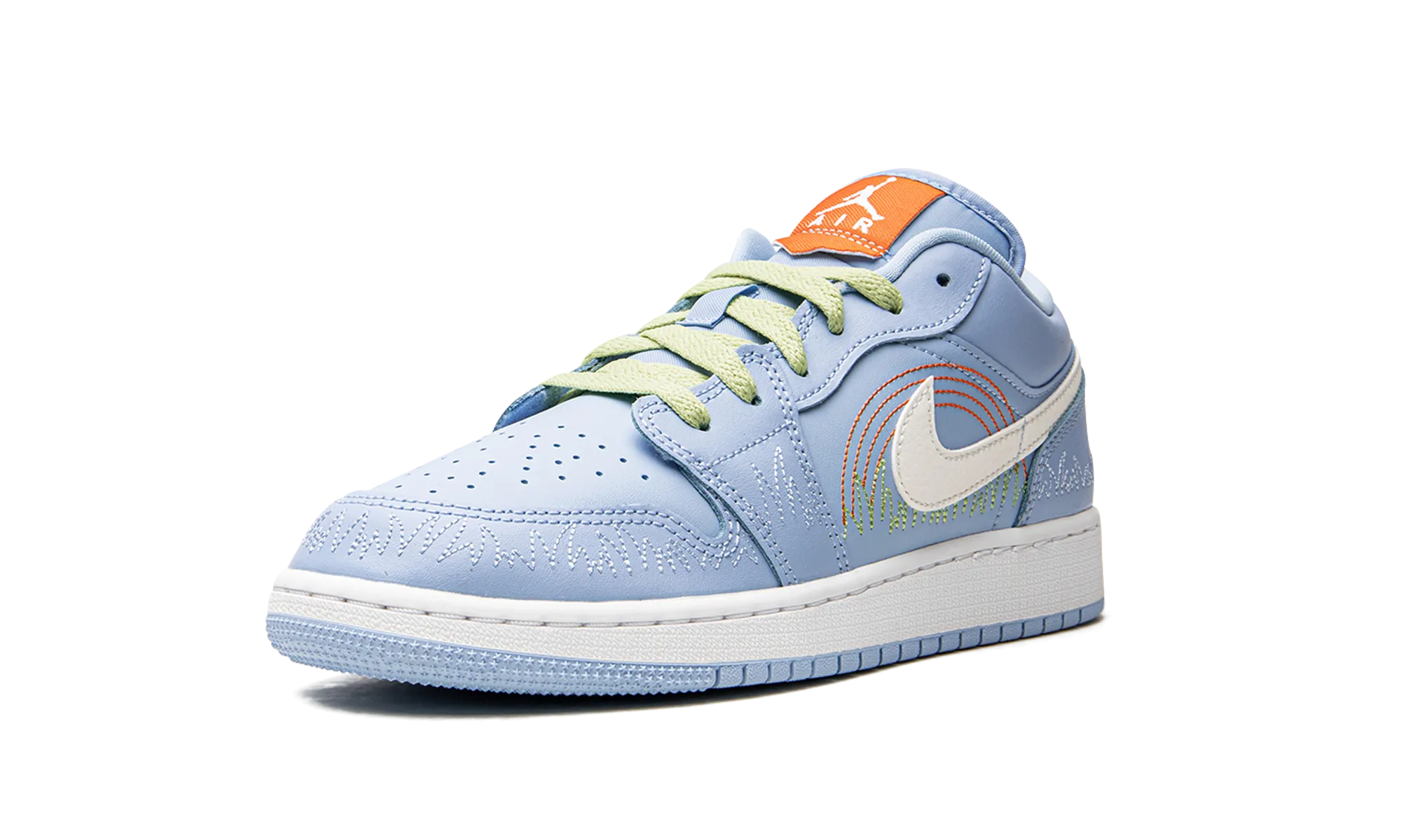 Balenciaga Sale Sneakers Air Jordan 1 GS "Blue Stitch"