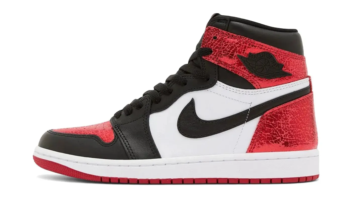 Air Jordan 1 High OG Ruby Sneakers With Arch Support