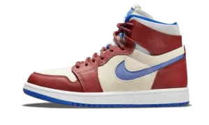 Silver Sneakers United Healthcare Air Jordan 1 High Zoom CMFT Team Red