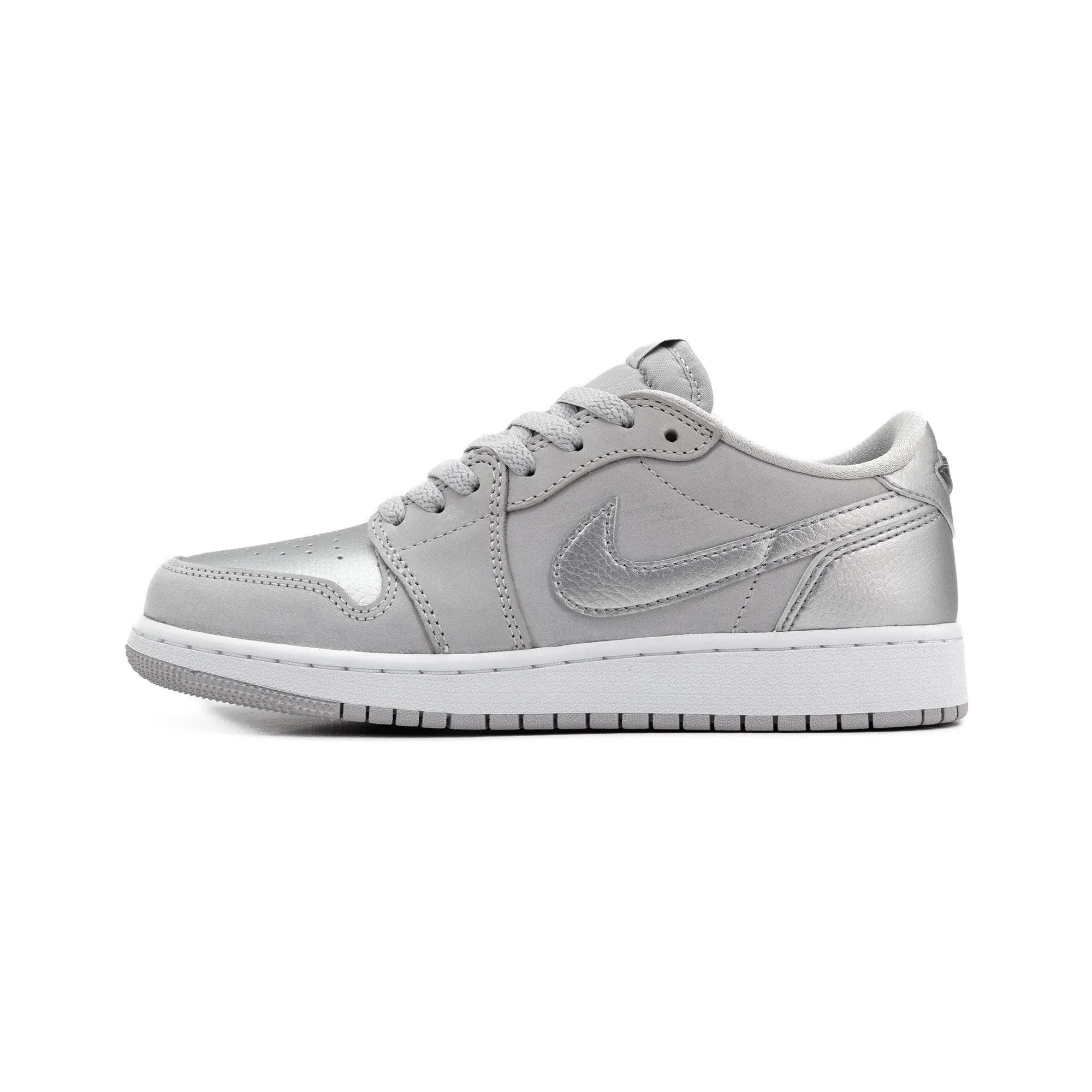 Zappos Casual Shoes Air Jordan 1 Low OG 'Metallic Silver' GS (2024)