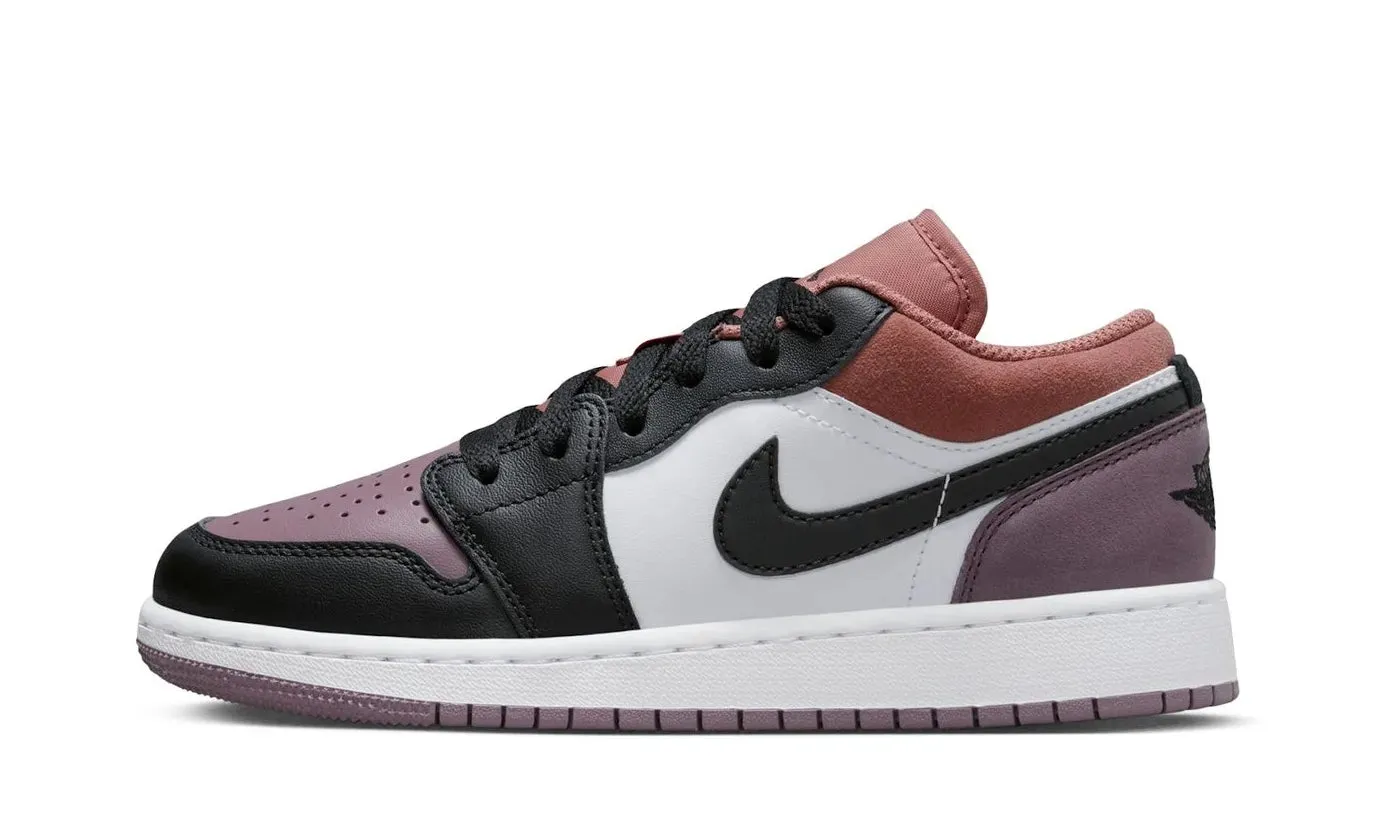 Flow Runner Sneakers Air Jordan 1 Low SE White Sky J Orange Sky J Mauve Black