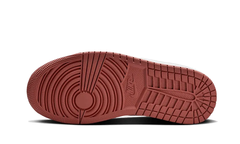 Air Jordan 1 Low Sky J Orange Hush Puppies Sneakers