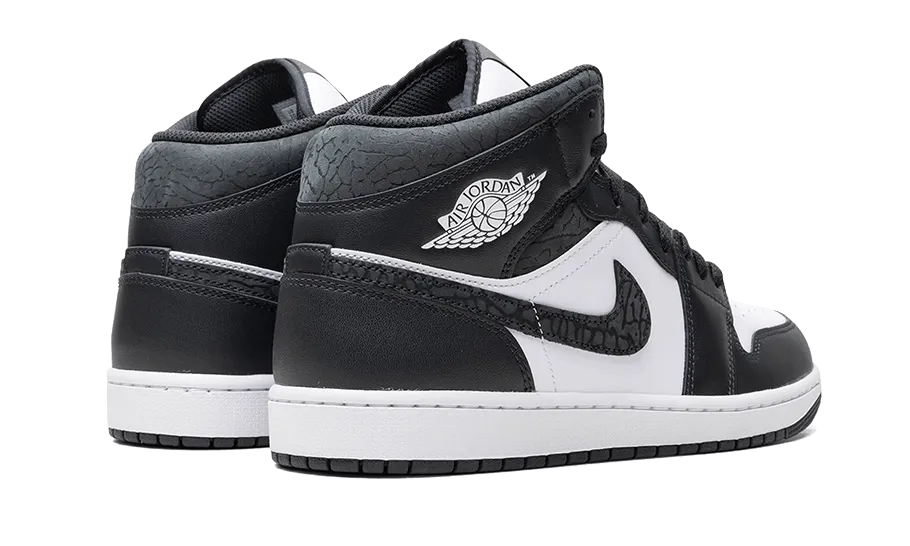 Air Jordan 1 Mid Black Elephant Best Sneakers For Running