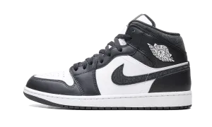 Air Jordan 1 Mid Black Elephant Best Hiit Sneakers