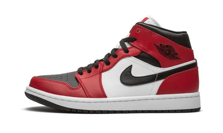 Rainbow Sneakers Air Jordan 1 Mid Chicago Black Toe