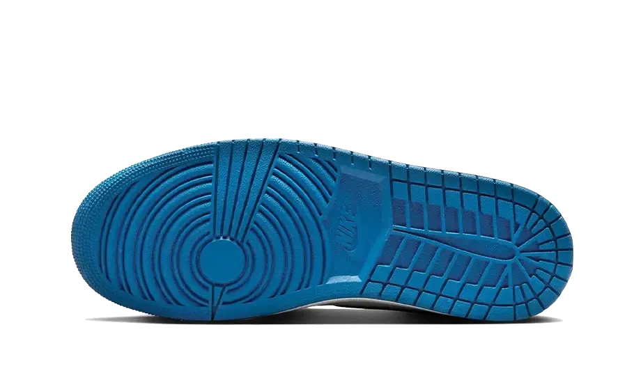 Gs Sneakers Air Jordan 1 Mid Industrial Blue