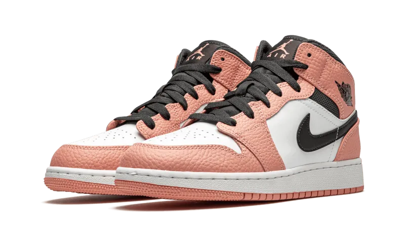 Air Jordan 1 Mid Pink Quartz Anthony Davis Sneakers