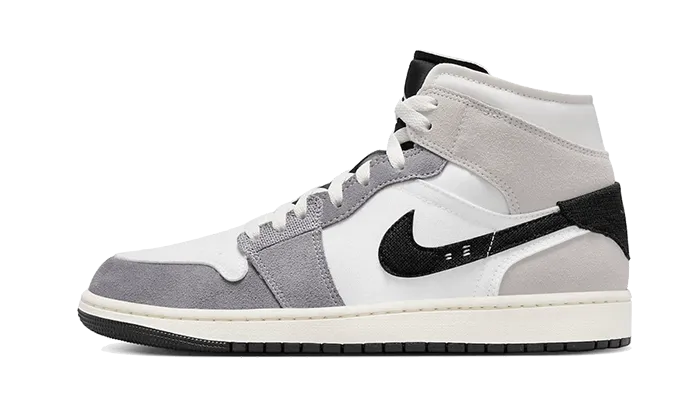 Mule Sneakers Air Jordan 1 Mid SE Craft Cement Grey
