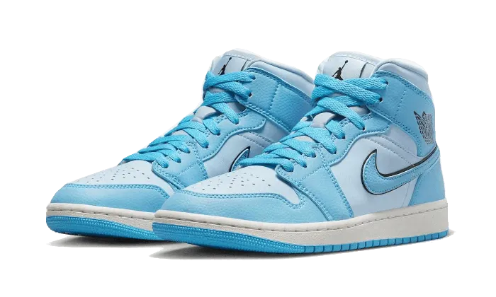 Air Jordan 1 Mid SE Ice Blue Cargo Sneakers