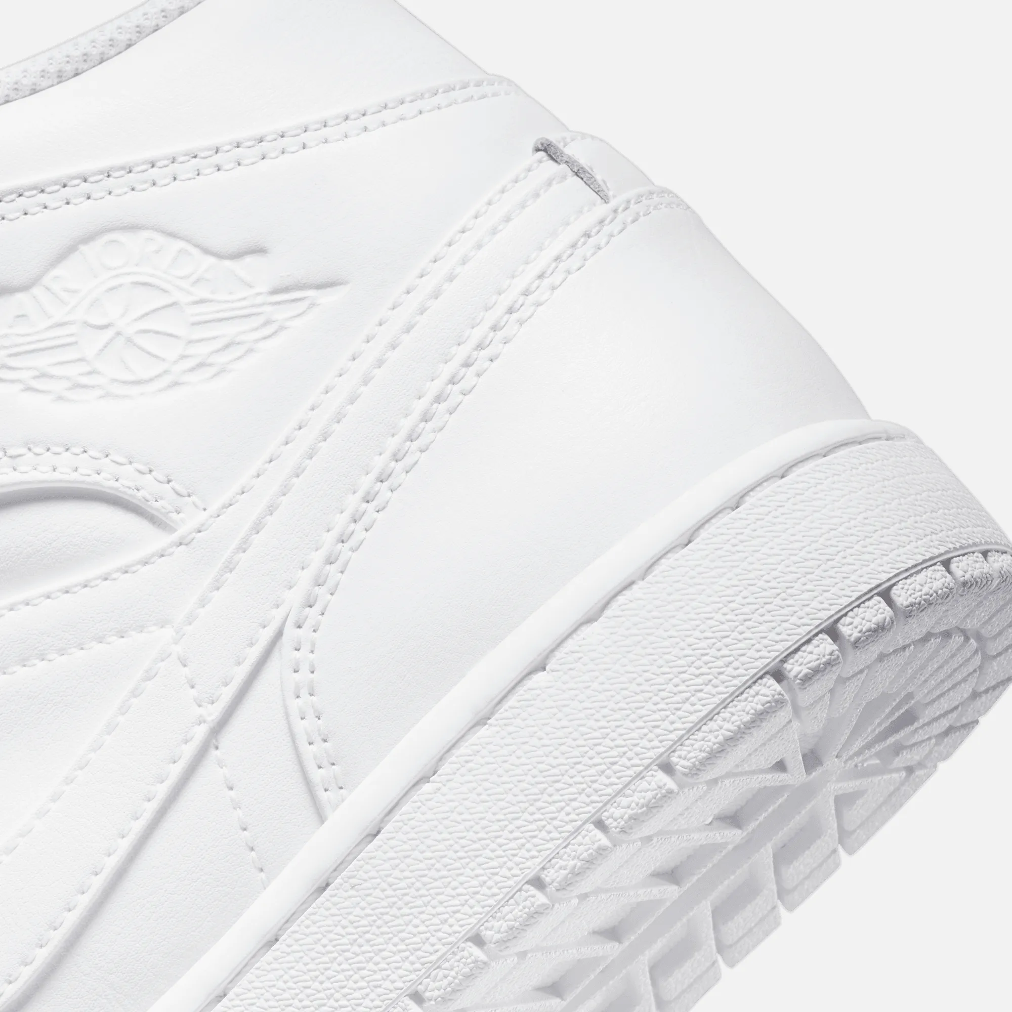Air Jordan 1 Mid Triple White How To Dry Sneakers