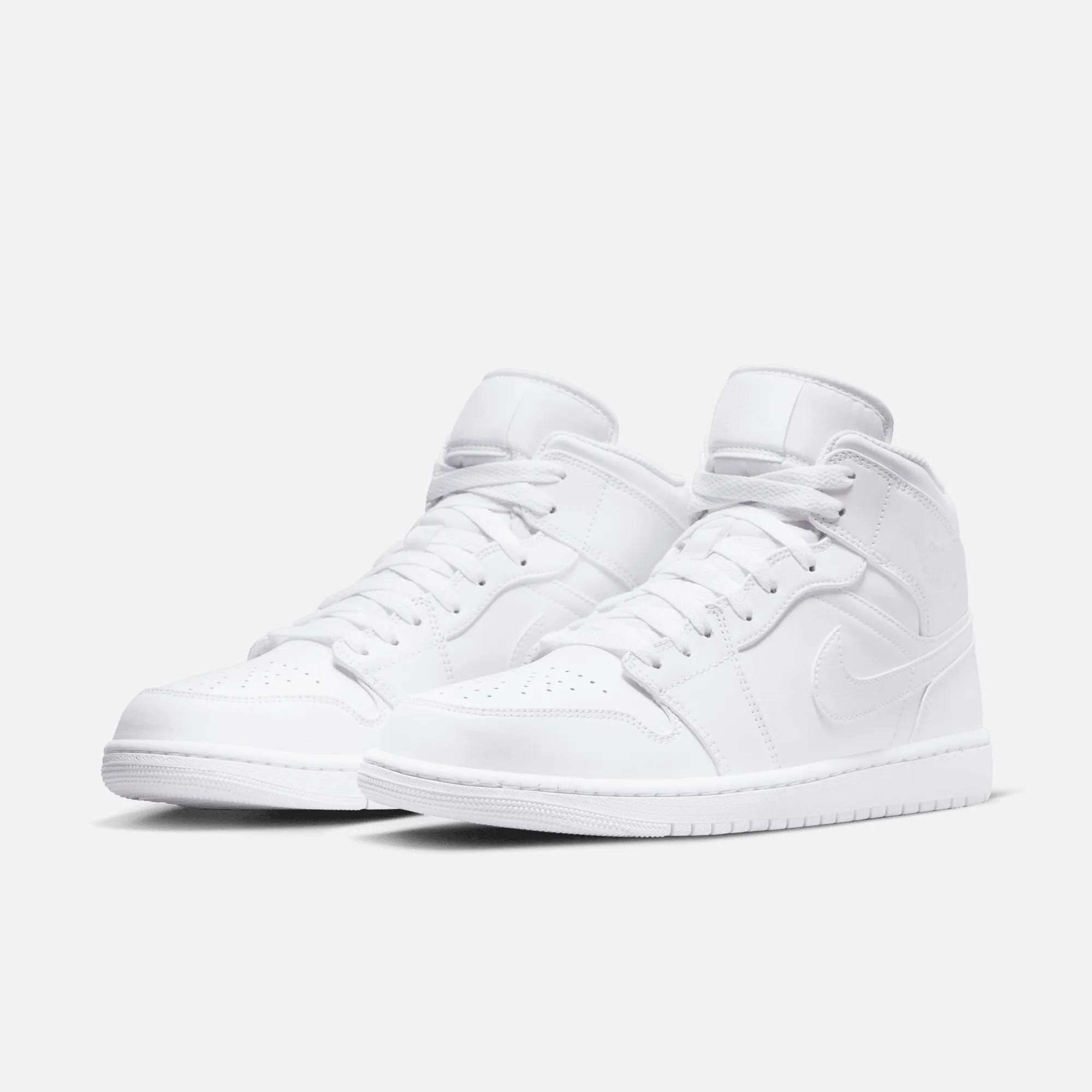 Af1 Sneakers Air Jordan 1 Mid Triple White