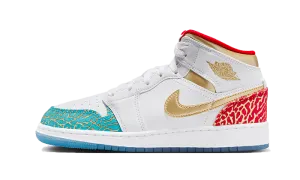 Silver Sneakers Program Air Jordan 1 Mid UNC to Chicago