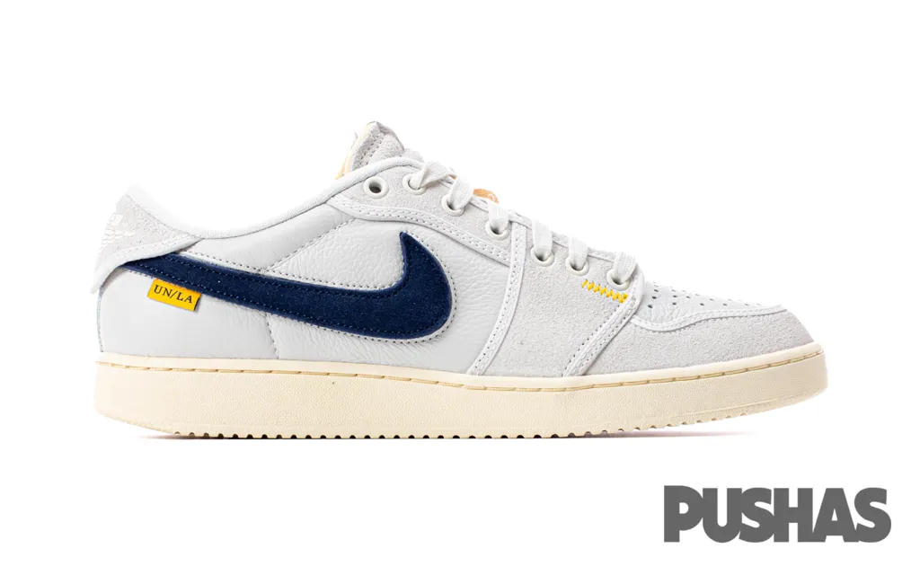 Air Jordan 1 Retro AJKO Low SP x Union 'Sail Leather' (2023) Silver Sneakers List Of Gyms