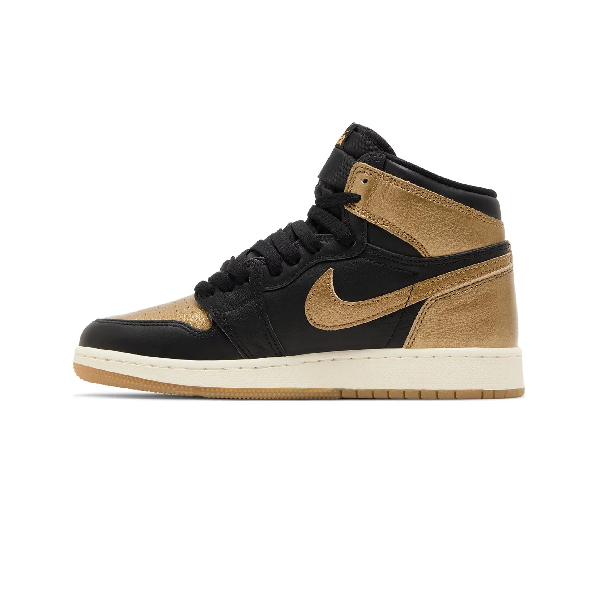 Air Jordan 1 Retro High OG 'Black Metallic Gold' GS (2024) Puma Inverse Casual Shoes