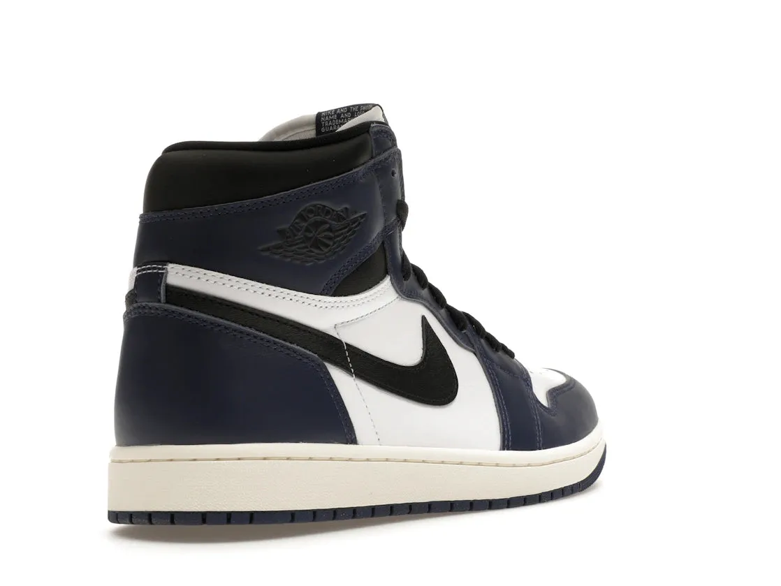 Air Jordan 1 Retro High OG Midnight Navy Sneakers For Pronation