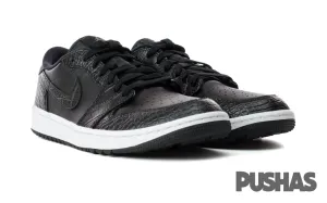 4. NULL Air Jordan 1 Retro Low Golf 'Black Croc' (2023)