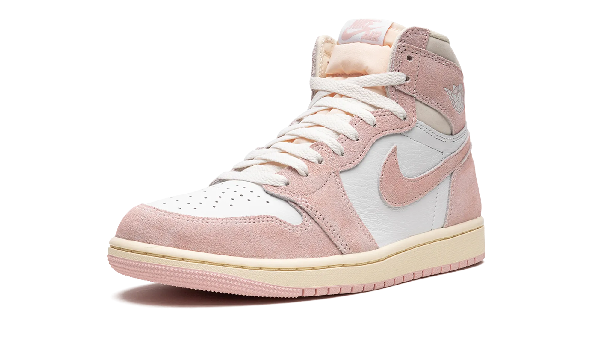 AIR JORDAN 1 WMNS "Washed Pink" Most Popular Casual Shoes 2024