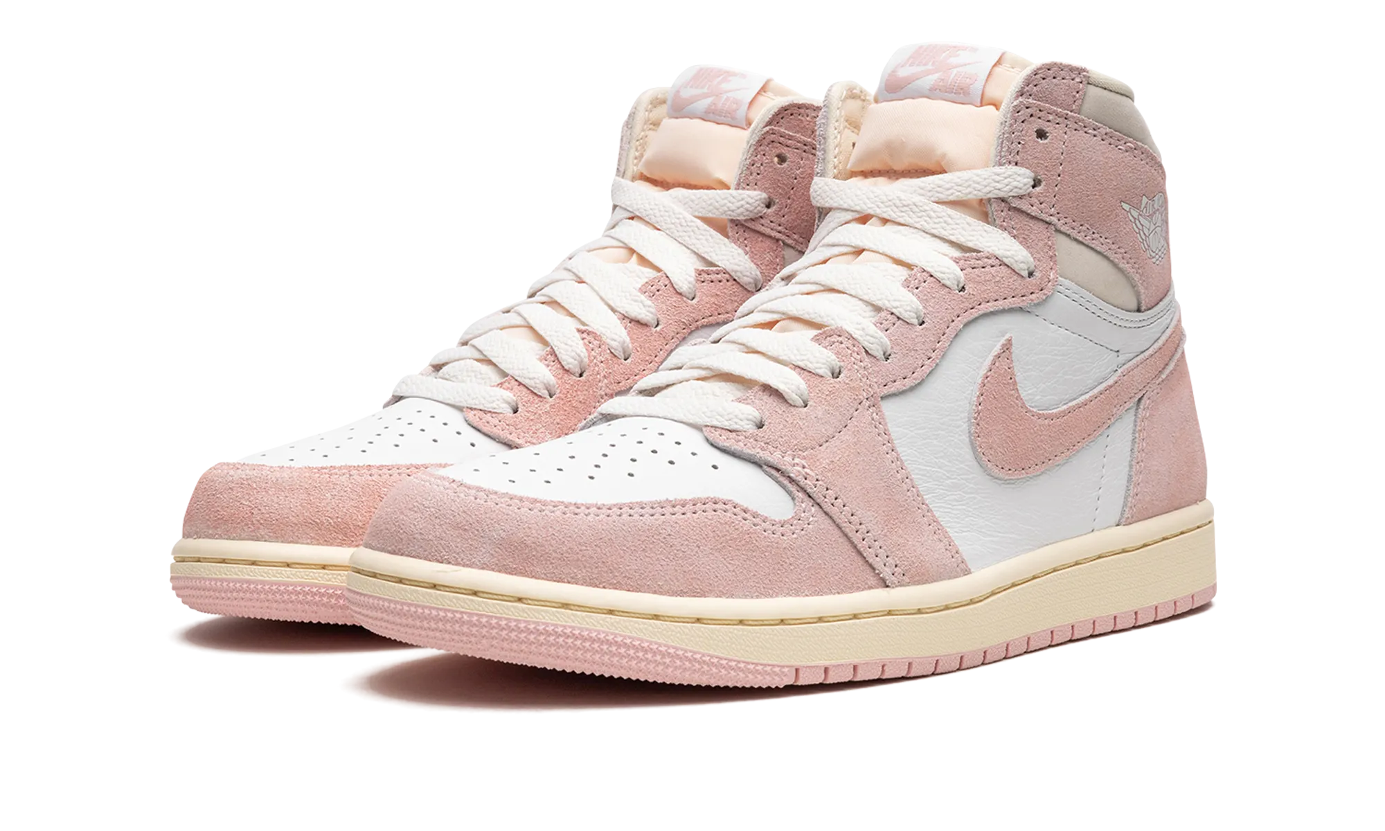 AIR JORDAN 1 WMNS "Washed Pink" Casual Shoe With Arch Support