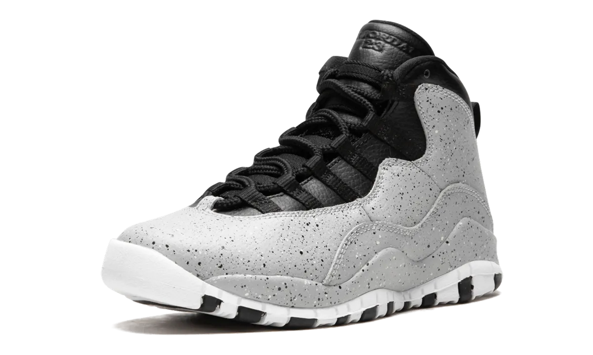 Air Jordan 10 Retro GS "Light Smoke Grey" Curves Sneakers