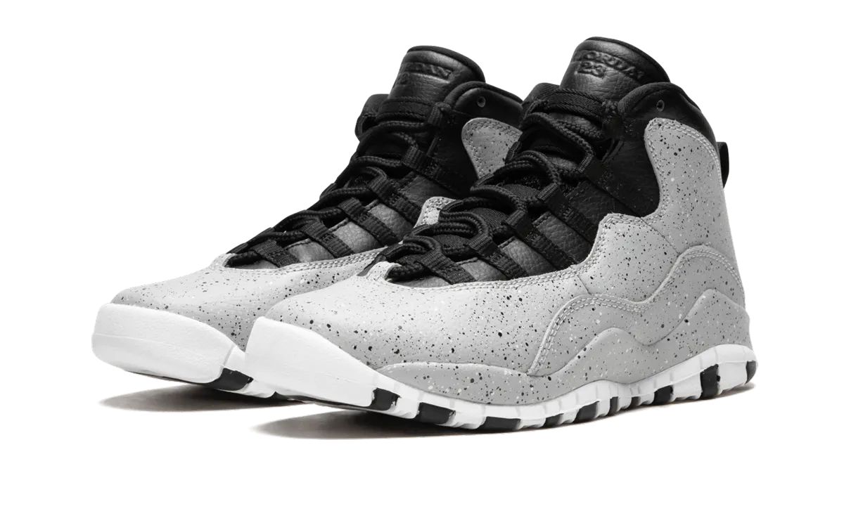 Cali Sneakers Air Jordan 10 Retro GS "Light Smoke Grey"
