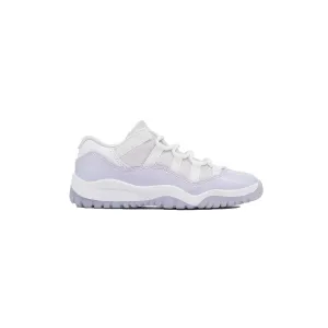 Air Jordan 11 Low (PS), Pure Violet Stretchy Sneakers