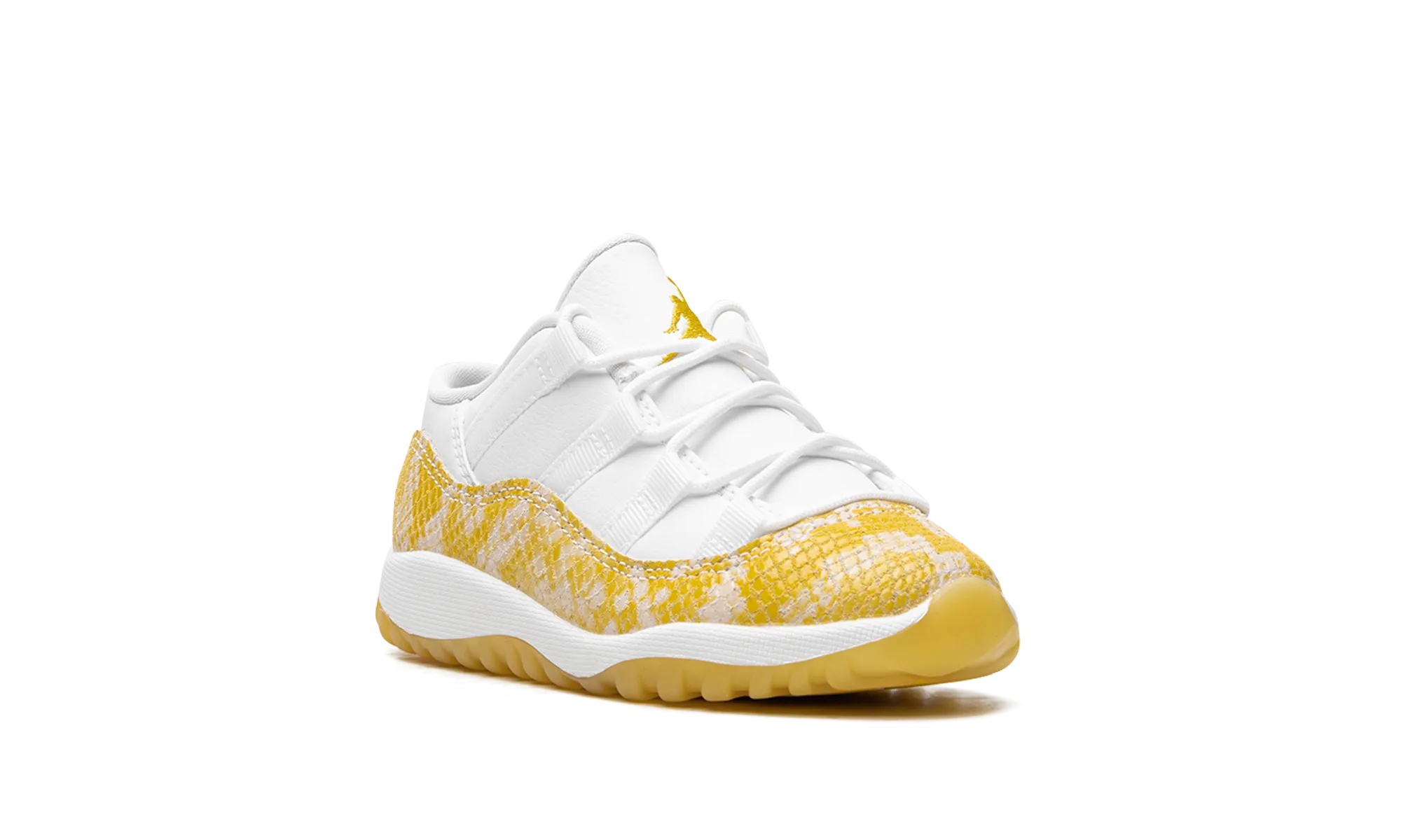 Air Jordan 11 Low TD "Yellow Snakeskin" Most Comfortable Veja Sneakers