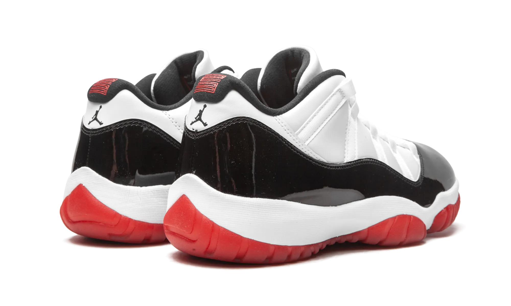 Air Jordan 11 Retro Low "Concord Bred" Flat Feet Sneakers