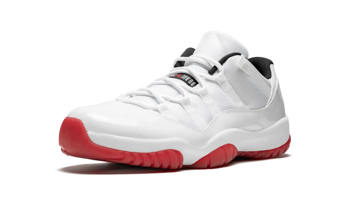 Size 2 Sneakers Air Jordan 11 Retro Low "White/Varsity Red"