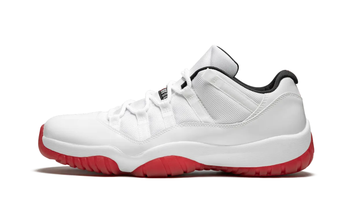 Air Jordan 11 Retro Low "White/Varsity Red" Andre Agassi Sneakers