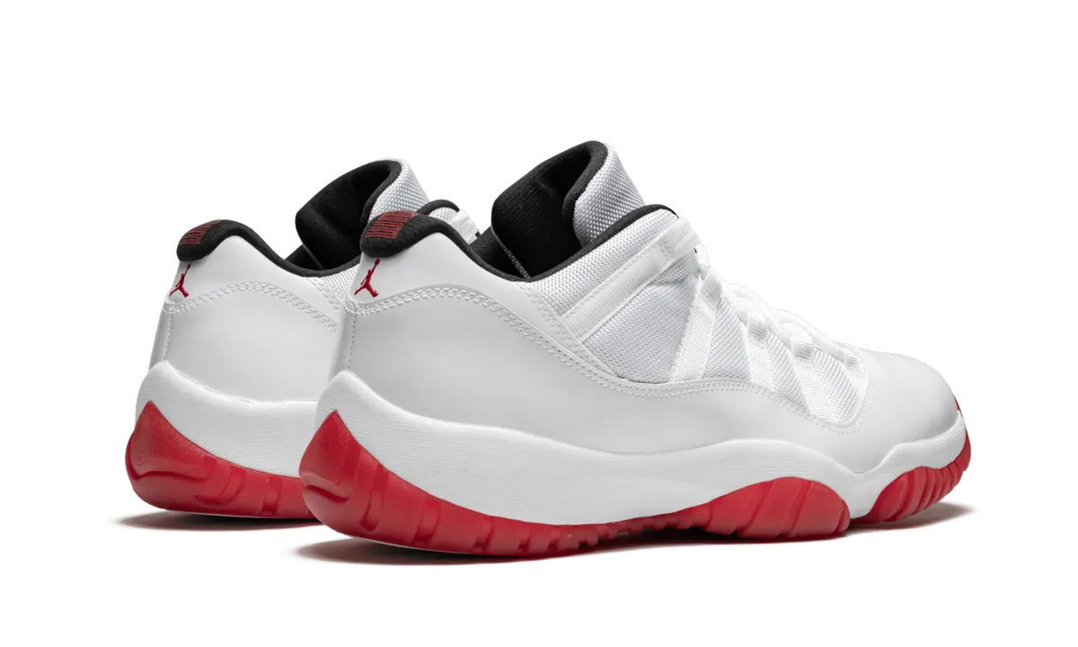 Dress With Sneakers Outfit Air Jordan 11 Retro Low "White/Varsity Red"