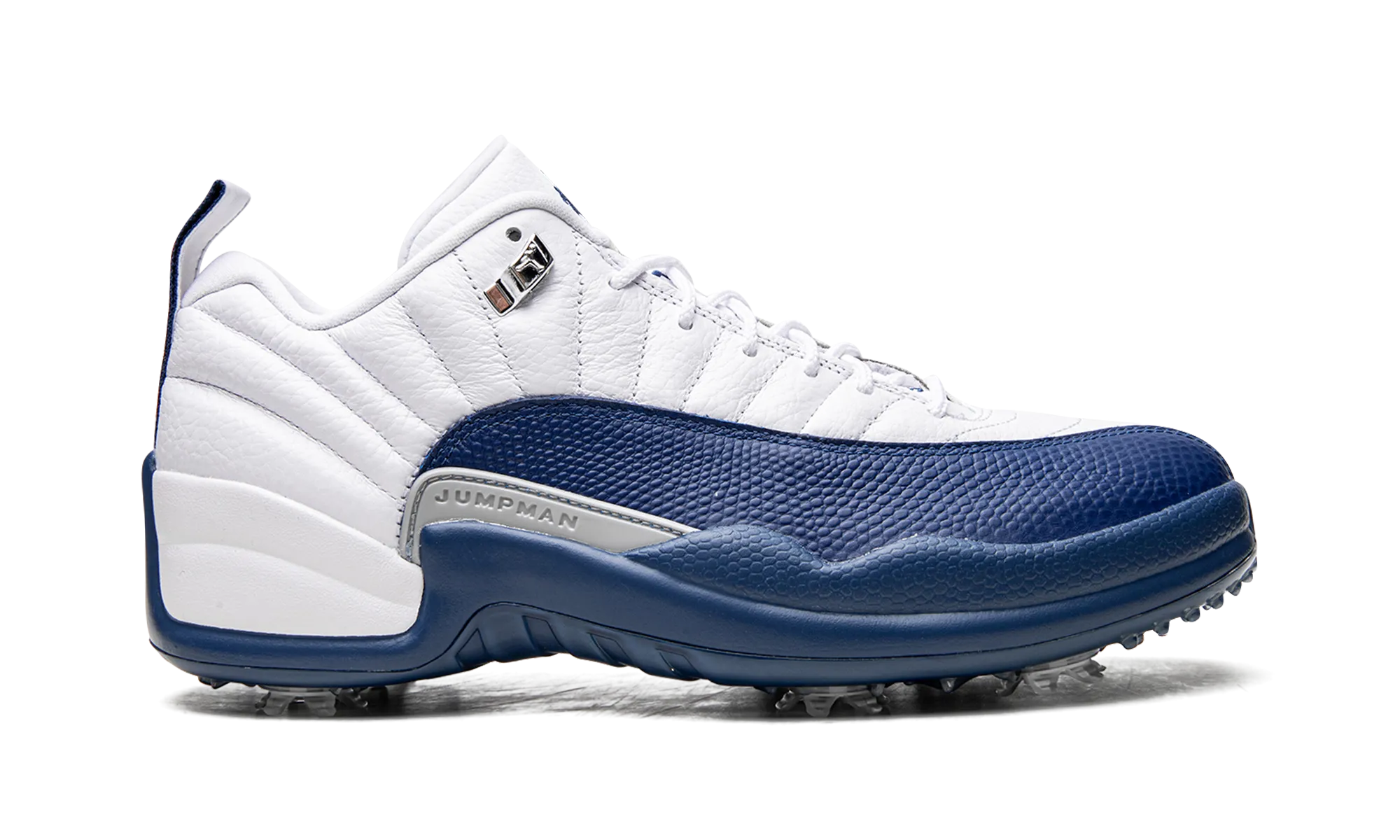 Slide In Sneakers Air Jordan 12 Low Golf "French Blue"