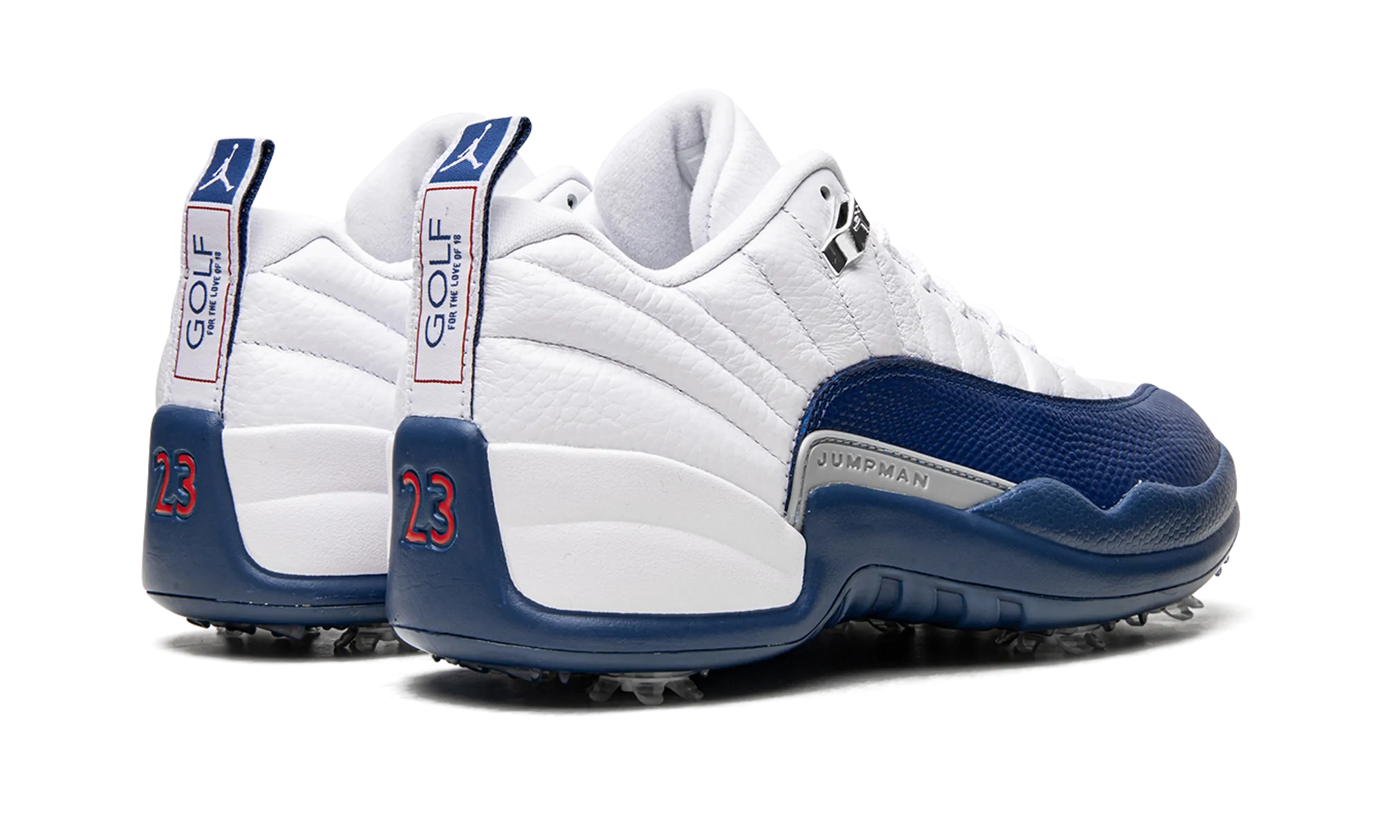 Air Jordan 12 Low Golf "French Blue" Red Dc Sneakers