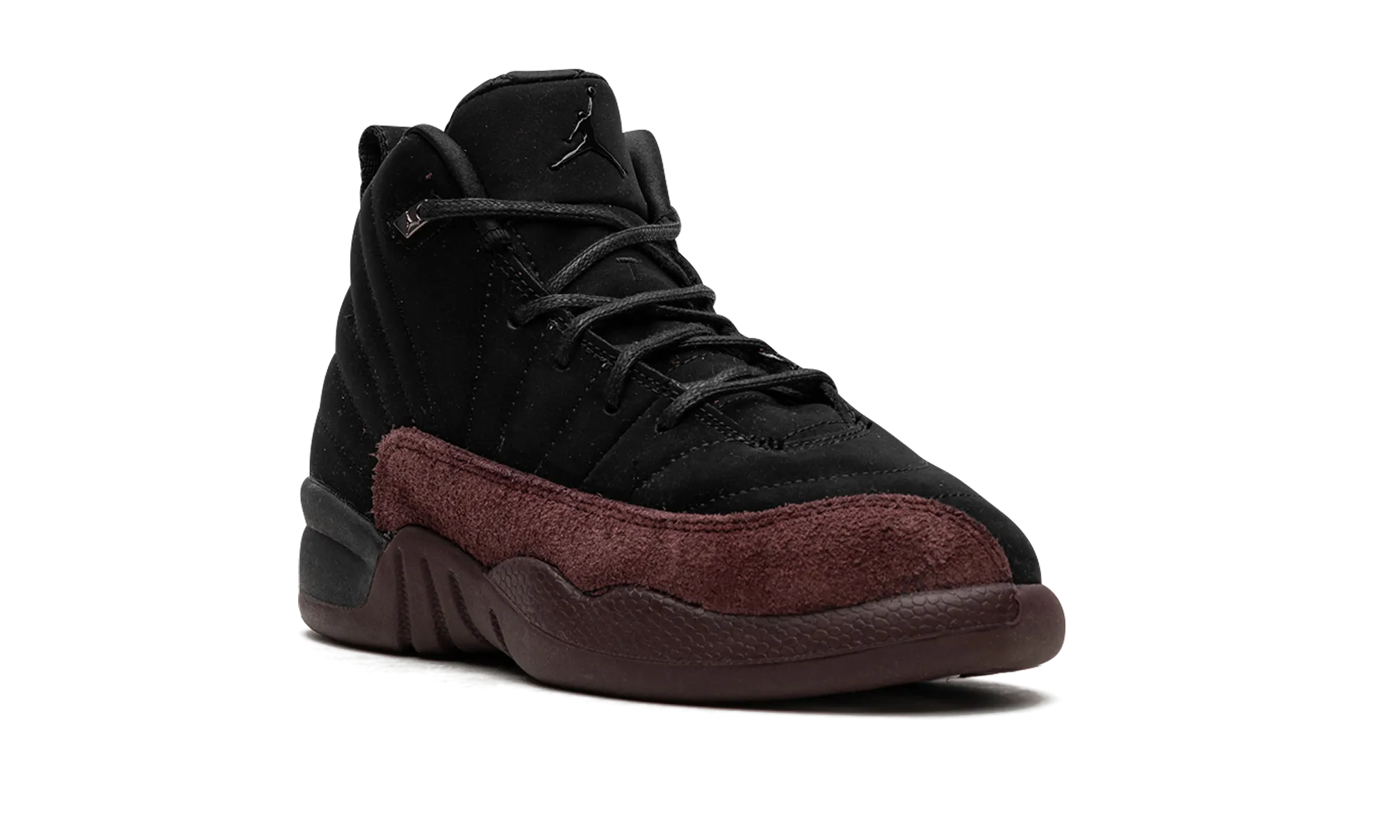 Air Jordan 12 PS "A Ma Manire - Black" Prada Downtown Sneakers 46