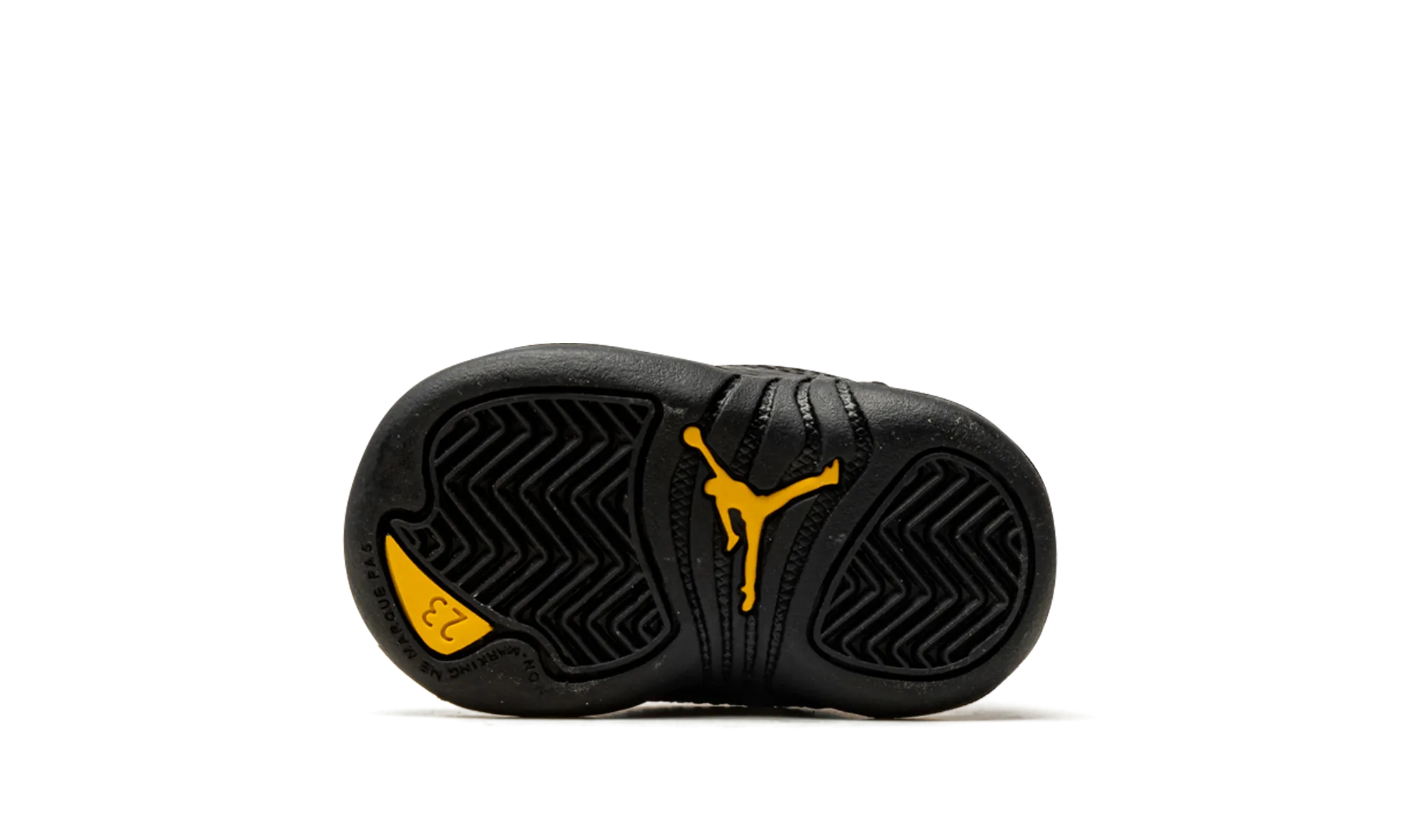 Air Jordan 12 TD "Black/Gold" Soccer Sneakers