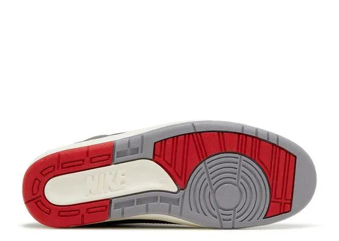 Air Jordan 2 High Retro Black Cement Reps Sneakers