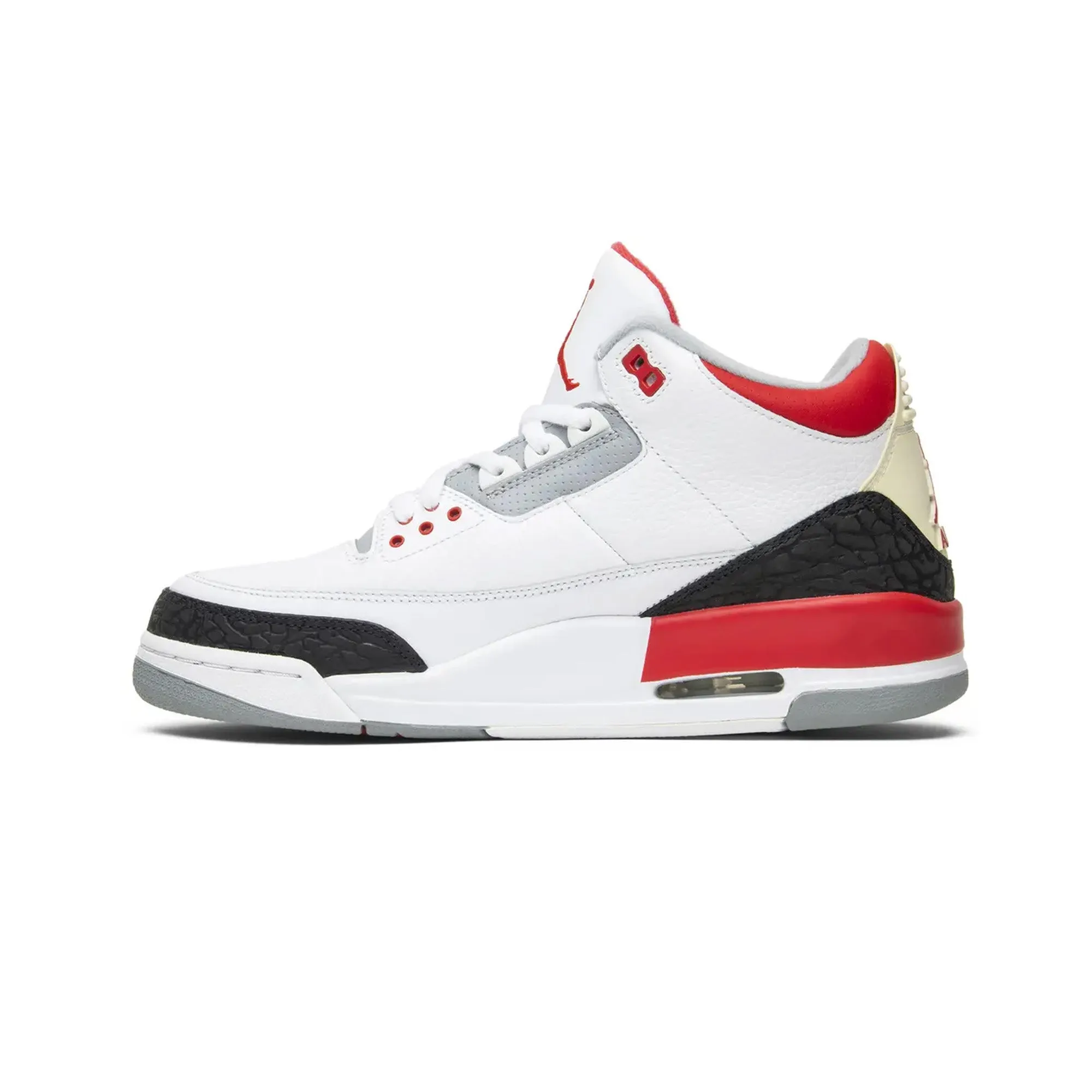 Air Jordan 3 Retro 'Fire Red' (2007) Stretch Laces For Sneakers