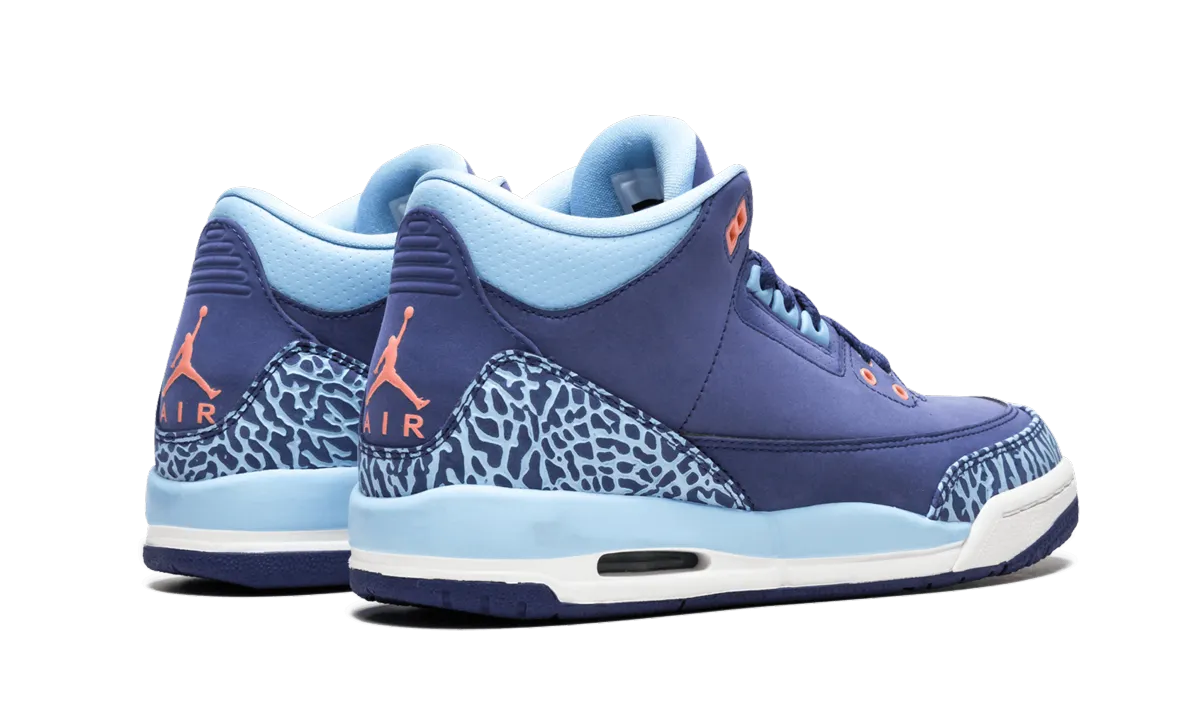 Air Jordan 3 Retro GS "Purple Dust" Sneakers For Overpronators